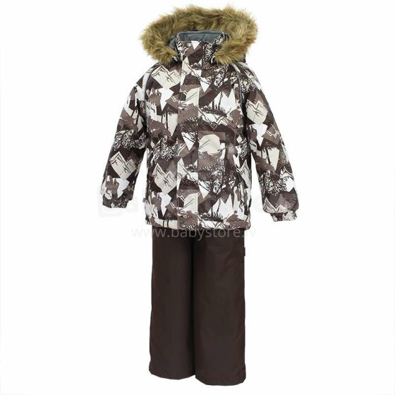 Huppa'18 Winter Art.41480030-72581 Утепленный комплект термо куртка + штаны [раздельный комбинезон] (92-134 cm)