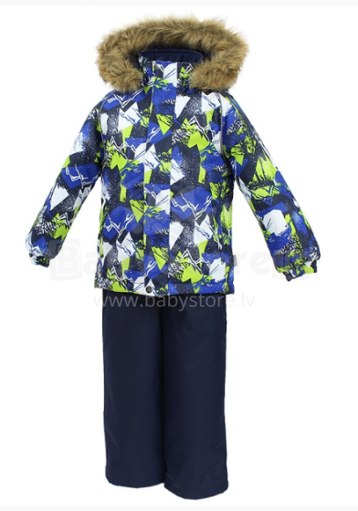Huppa'18 Winter Art.41480030-72535 Утепленный комплект термо куртка + штаны [раздельный комбинезон] (92-134 cm)