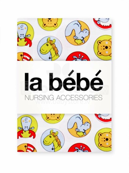 „La Bebe ™“ medvilnės kvadratinė sauskelnė Art.80902 Kūdikių natūralios medvilnės vystyklų dydis 75x75 cm