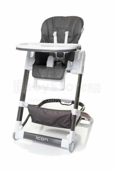 4Baby'18 Icon Col. Grey Highchair