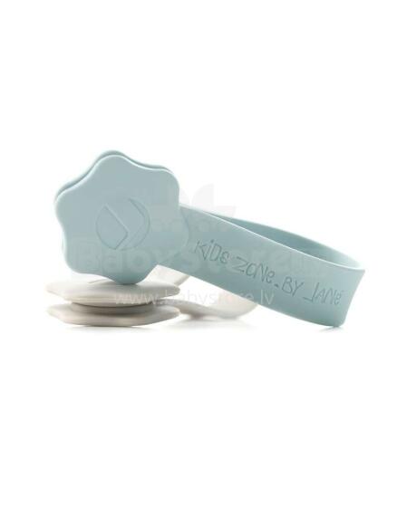 Jane Sling Art.010312 T49 Aquarel Blue Magnetic clips for pushchairs