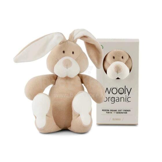 Wooly Organic Art.00202 Soft toy made of eco-cotton - Bunny (100% natural)