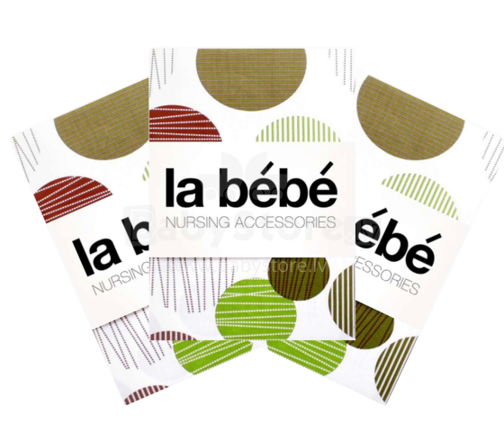 La Bebe™ Set 75x75(3) Art.82527 Spring Balls Square Nappy 75x75 см