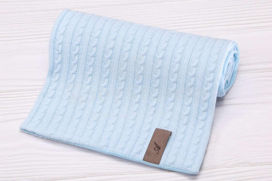 Kids Blanket Cotton Art.P005 Blue