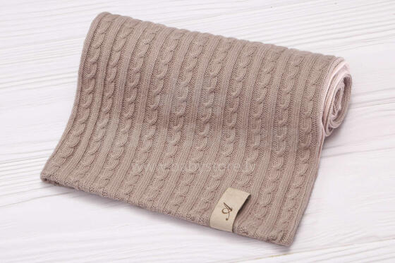 Kids Blanket Cotton Art.P005 Brown
