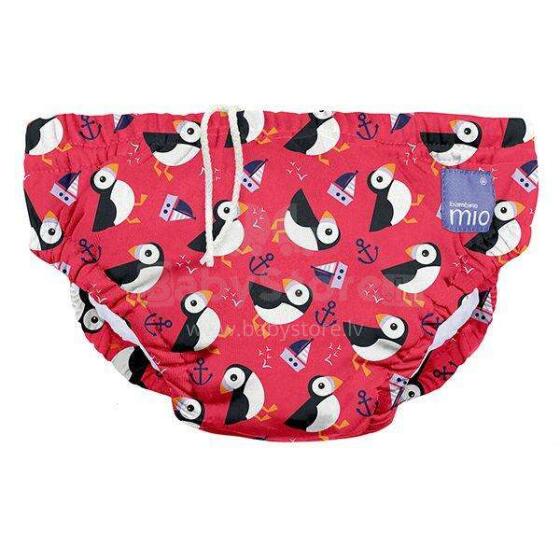 BambinoMio Reusable Swim Nappy, Puffin Parade