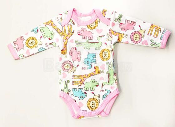 Kids Body in Beige Art.4456733  Детский бодик с длинным рукавом из хлопка