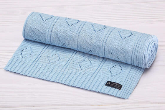 Kids Blanket Cotton Art.P001 Blue