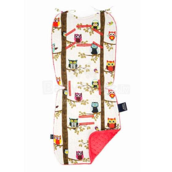 La Millou By Anna Mucha Art. 84228 Stroller Pad Owl Radio&Watermelon