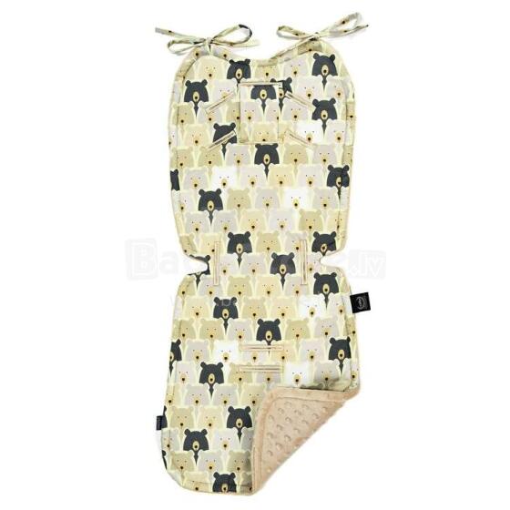 La Millou Art. 84246 Stroller Pad Pure Bears&Latte 