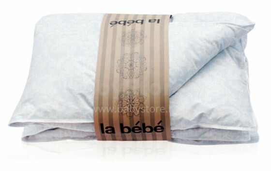 La Bebe™ Blanket Fjädrar 100/140 [35] Art.84680 Bērnu sedziņa (sega) ar dūnu(35%)/spalvu pildījumu [100x140cm]