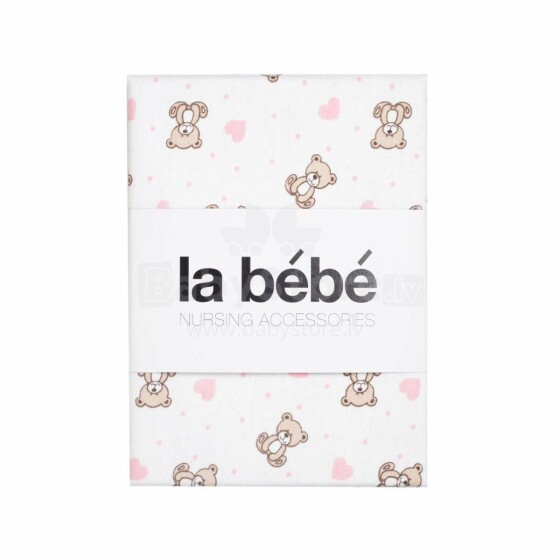 La Bebe ™ Flanel Art.84782 Mouse Baby natūralios medvilnės flanelinės sauskelnės dydis 90x90 cm