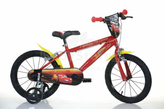 Vaikiškas dviratis „Dino Bikes Capitan Cars 416U-CS3“