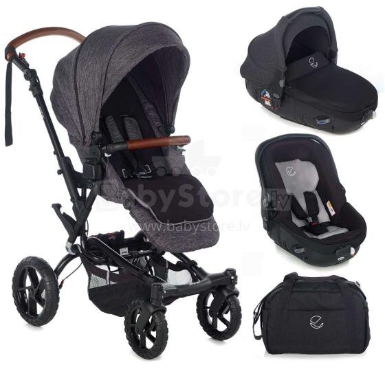 Jane Crosswalk R Matrix Light 2 Art.5576 U06 Cold Black  Stroller 2in1