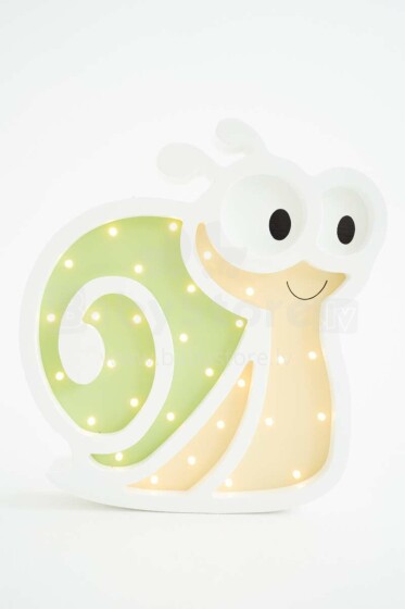 HappyMoon Snail Art.85995 Green Yellow  Ночник-светильник со светодиодами