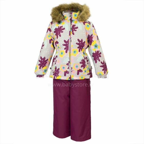 Huppa '19 Wonder Art.41950030-81928 Šilta kūdikių žieminė šiltų kostiumų striukė + kelnės
