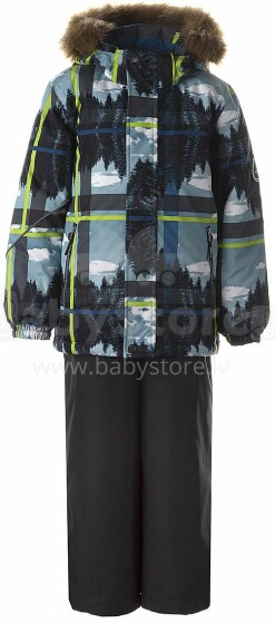 „Huppa '21 Dante 1“ 41930130-02466 šiltas kūdikio žieminis šilto kostiumo švarkelis + kelnės