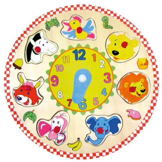Bino Clock Puzzle Art.BN88062