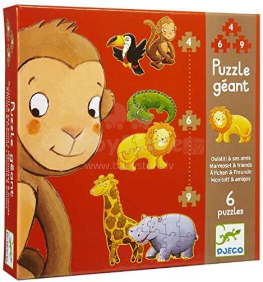 Djeco Puzzle Marmoset  Art.DJ07114