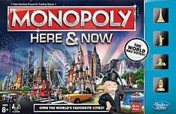 Hasbro Monopoly World Edition Ru Art.B2348  Настольная игра