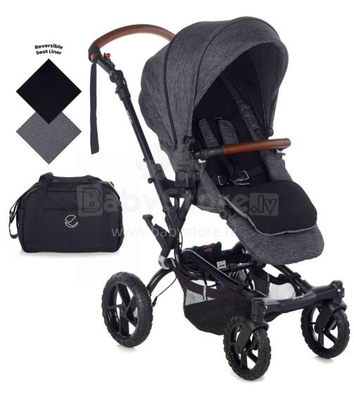 Jane Crosswalk R Art.5573 U06 Cold Black Stroller