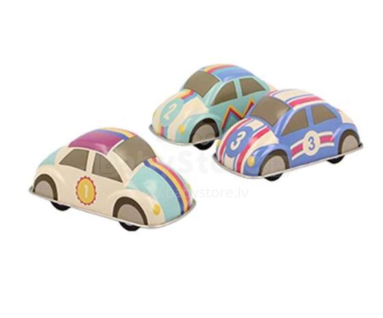 Kids Krafts Majigg Pull Back Tin Car Art.WD219
