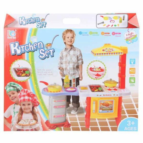I-Toys  Art.1077368  Toy kitchen with accessories