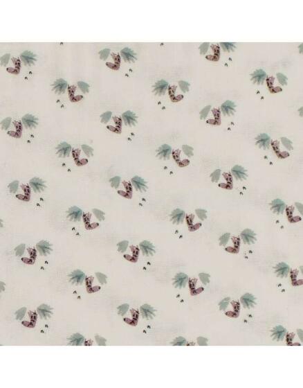 Jane Bamboo Muslins Art.010607 U08 Forest Green Muslin cloth