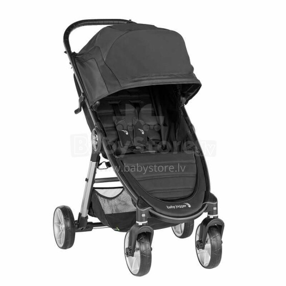 Baby Jogger'20 City Mini 4W 2 Art.2083265 Jet  Прогулочная  коляска
