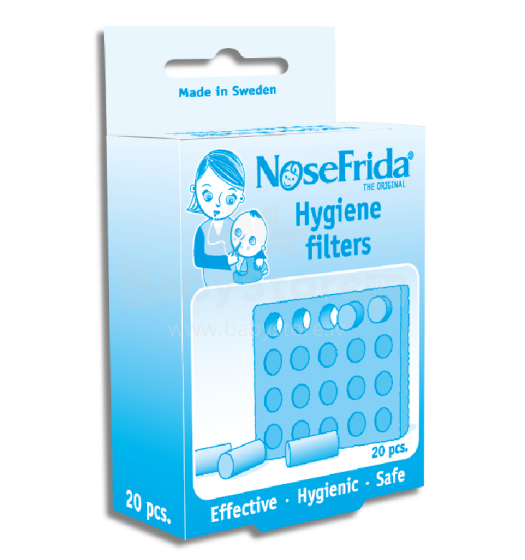 NoseFrida® Art.89958 higiēniskie filtri 20gab.