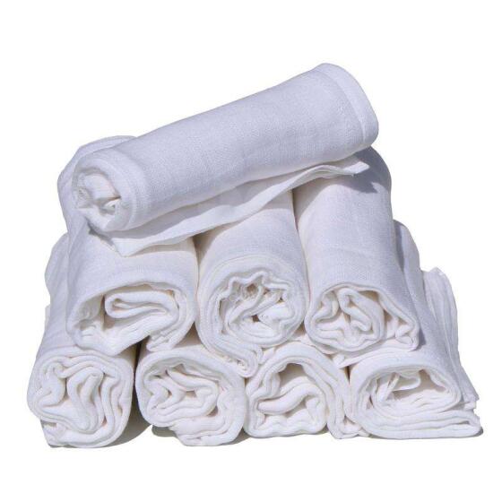 Bebe Basic Muslin Art. 051 Cotton muslin gauze swaddle 1 pc, 70x80 cm