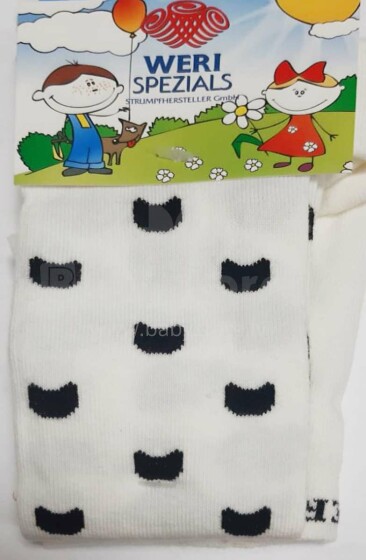 Weri Spezials Art.91248 Kids cotton tights 98-160 sizes