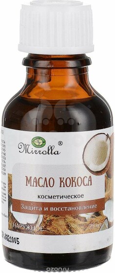 „Mirolla“ straipsnis 25900509 Kosmetinis aliejus (kokosų), 25 ml