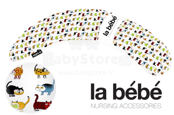 La Bebe™ Moon Maternity Pillow  Cover Art.9193 Cats