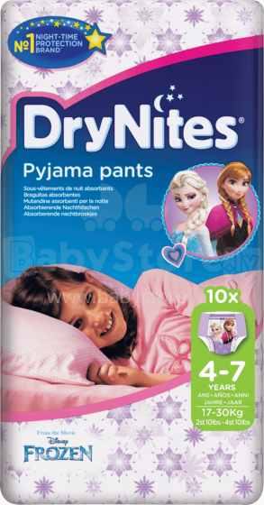 „Huggies Dry Nites“ 411527581 vystyklai 8 dydžio