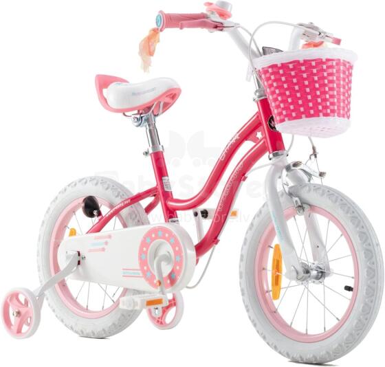 Royal Baby Kids Bike Wheels Collas 12'  Art.92083 Pink  Children's two-wheeled bicycle with additional wheels