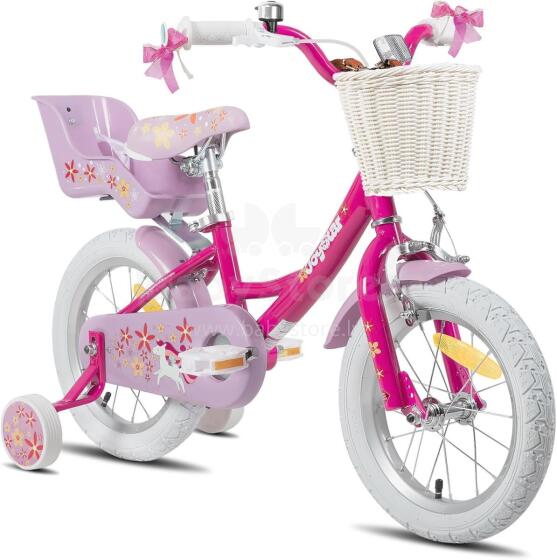 Joystar Kids Bike Wheels Collas 12'  Art.92091 Pink Children's two-wheeled bicycle with additional wheels