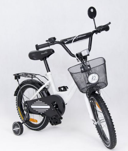 Elgrom Tomabike 18 BMX White Art.92117 Vaikiškas dviratis (dviratis)