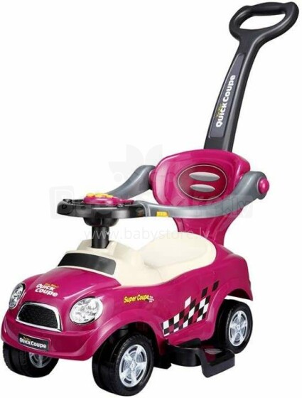 „Eco Toys Cars Art.321 Violet“ vaikų stūmimo mašina su rankena