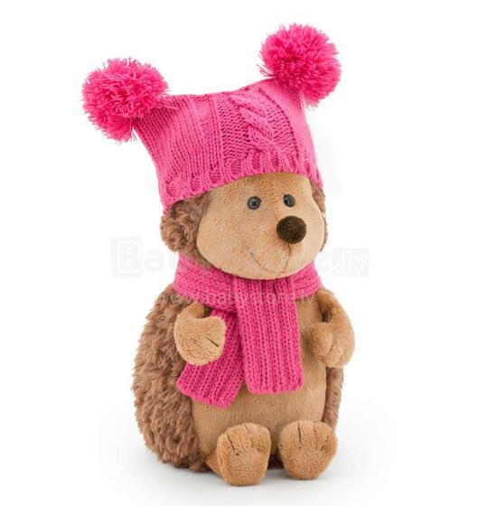 Orange Toys Fluffy the Hedgehog in double-pompon hat Art.OS607/15 Plush toy (15cm)