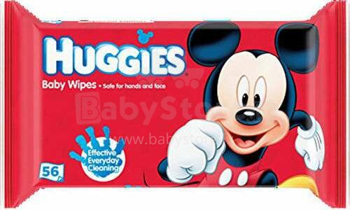Huggies Disney Art.041550022 mitrās salvetes  56 gab.