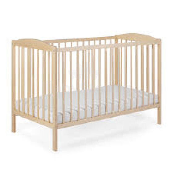 La Bebe™ Kids Wood Cot Sosna Tomi 5 Art.92430 Natural Bērnu kokā gultiņa 120x60cm