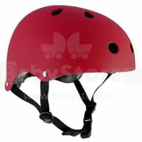 Slamm Mettalic Red Art.H159 Сертифицированный, регулируемый шлем для детей