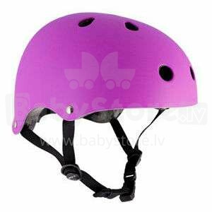 Slamm Purple Art.H159 Сертифицированный, регулируемый шлем для детей