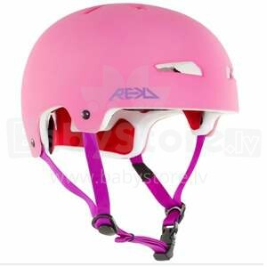 Rekd Elite Pink Purple Art.R159 Сертифицированный, регулируемый шлем для детей