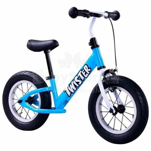 Caretero Toyz Bike Twister Col.Blue Bērnu skrējritenis ar metālisko rāmi 12''