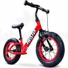 Caretero Toyz Bike Twister Col.Red Bērnu skrējritenis ar metālisko rāmi 12''