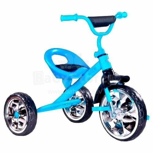 Caretero Toyz Tricycle York Col.Blue Детский трёхколёсный велосипед