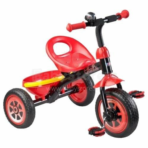 Caretero Toyz Tricycle Charlie Col.Red Детский трёхколёсный велосипед