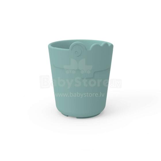 Done by Deer Kiddish mini mug Croco Blue